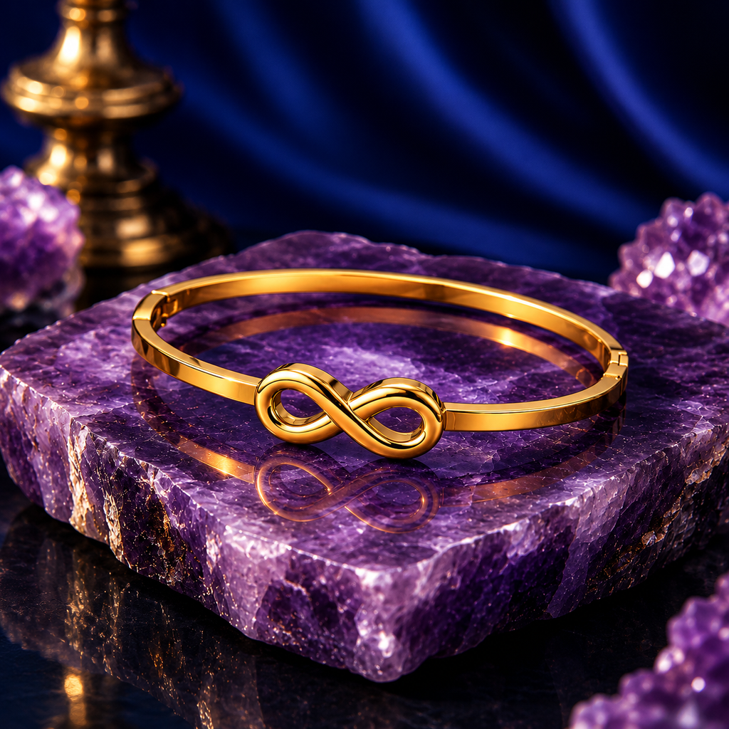 Infinity Bracelet For Girls & Women | Gold-Plated Anti-Tarnish Bracelet